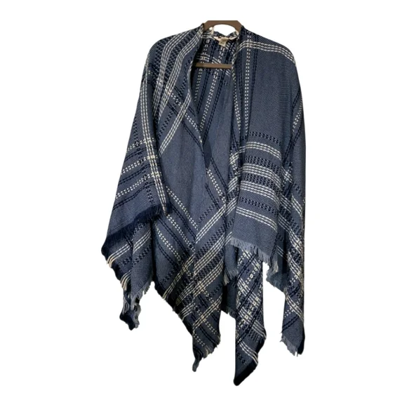 LC Lauren Conrad Jackets Coats Lauren Conrad Blue Plaid